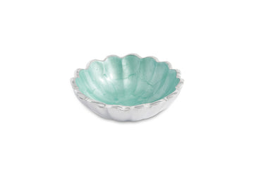Peony 4" Petite Bowl Aqua